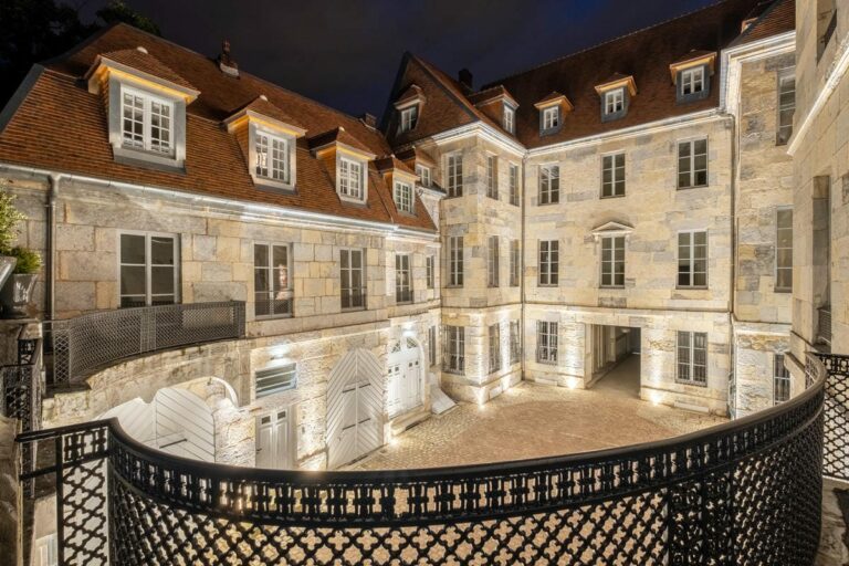 Hotel Isabey besancon de nuit