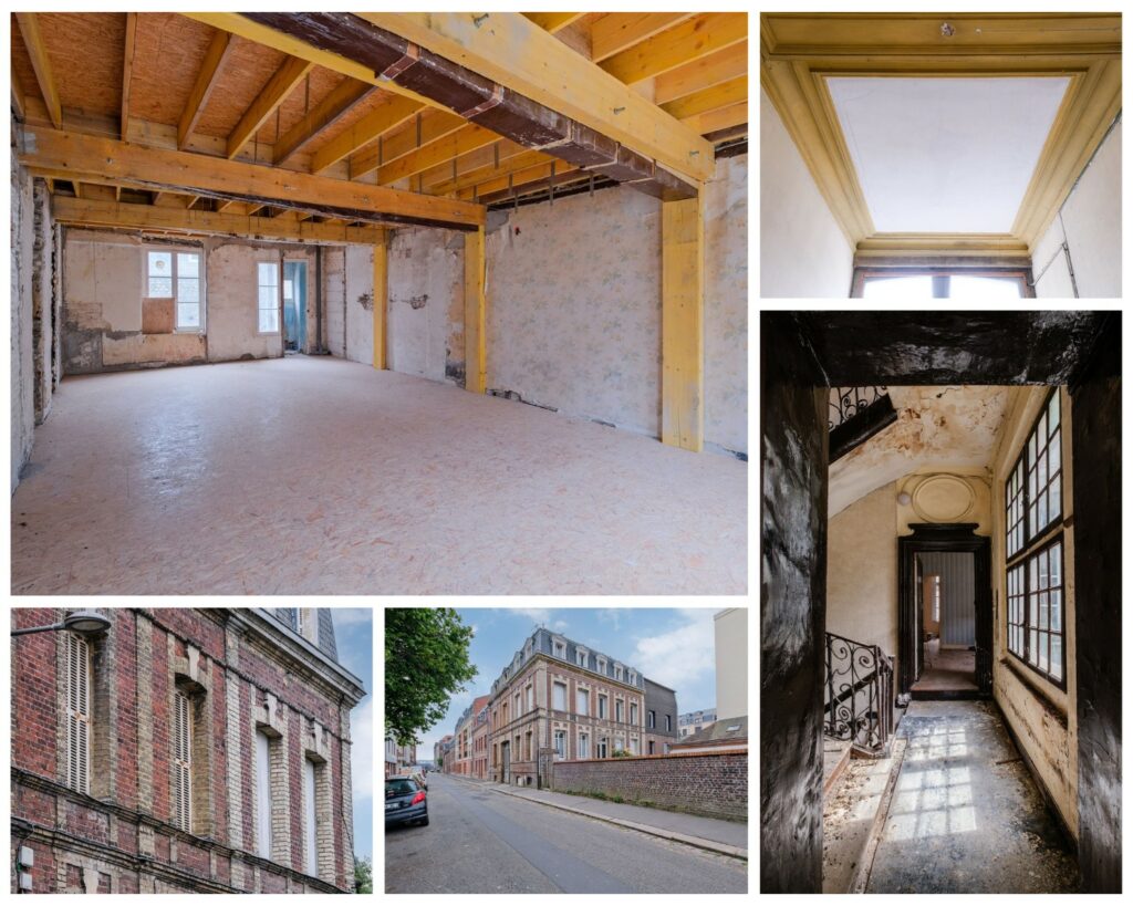 Renovation batiment Jehan Ango Dieppe